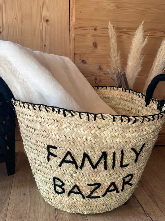 Panier de rangement « Family Bazar »