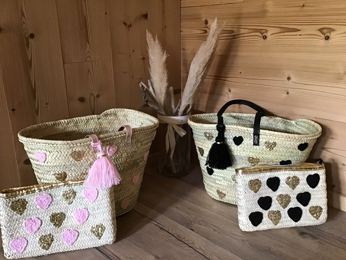 Ensemble panier + pochette