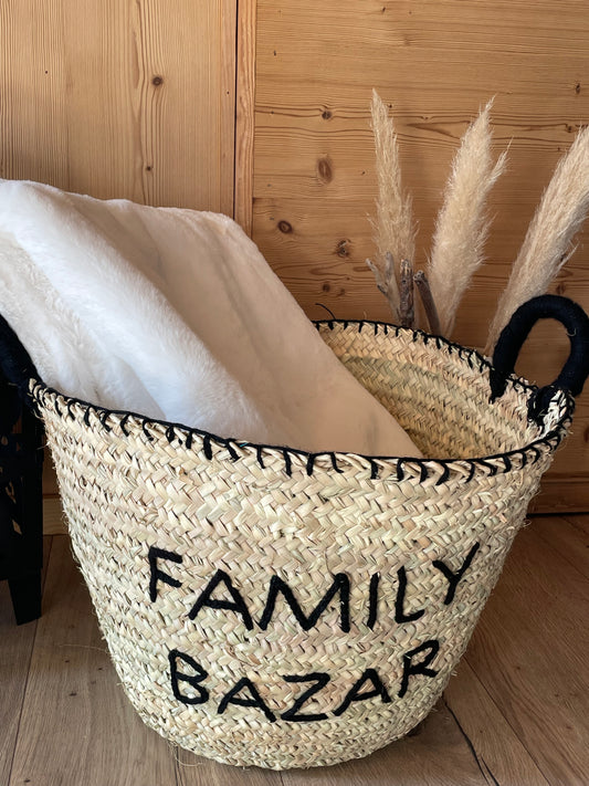 Panier de rangement « Family Bazar »